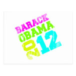 NEÓN Vintage.png de la OSCILACIÓN de OBAMA 2012 Tarjetas Postales