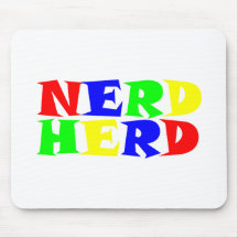 nerd herd mauspad