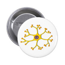 Nervenzelle Neuron Anstecknadel