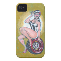 ¡Neumático agradable! Case-Mate iPhone 4 Funda