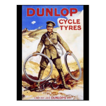 Neumáticos del ciclo de Dunlop Postales