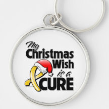 Neuroblastoma mi deseo del navidad es una curación llaveros personalizados
