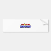 Neurólogo de All Star Etiqueta De Parachoque