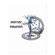 Neurona del espejo tarjetas postales