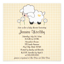 Neutral del género de las invitaciones de la fiest anuncios personalizados