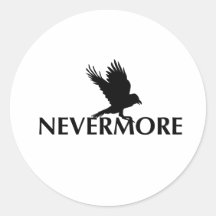 Nevermore 3 aufkleber