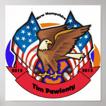 New Hampshire 2012 para Tim Pawlenty Impresiones