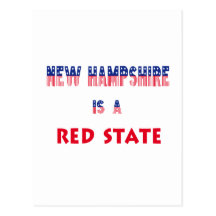 New Hampshire es un estado rojo Postal