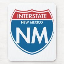 New México de un estado a otro nanómetro Tapete De Ratón