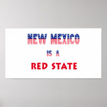 New México es un estado rojo Impresiones