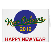 New Orleans 2012 Tarjeton