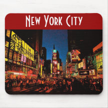 New York City (neón) Mousepad