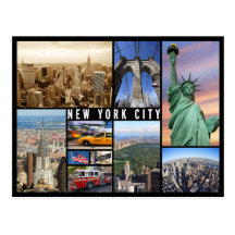 New York City Tarjeta Postal