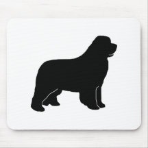 Newf newfy del perro de Terranova Tapete De Raton