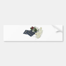 NewlywedsTraveling101610 Pegatina De Parachoque