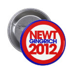 Newt Gingrich 2012 Pin