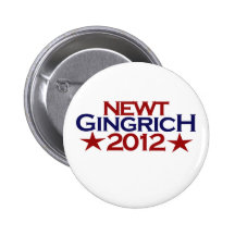 Newt Gingrich 2012 Pin