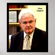 Newt Gingrich - desclasificación de la independenc Poster
