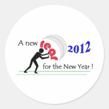 NewYearNewRear Etiquetas Redondas