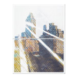 NEWYORK sun-Rized Lienzo Envuelto Para Galerias
