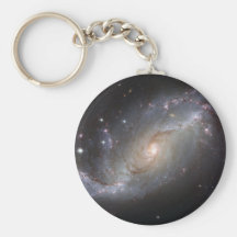 NGC 1672 barró la galaxia espiral Llavero Personalizado