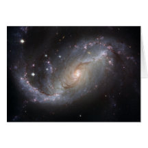 NGC 1672 barró la galaxia espiral Tarjeton
