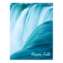 Niagara Falls con el texto Postales