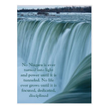 Niagara Falls dedicó y disciplinó Tarjetas Postales