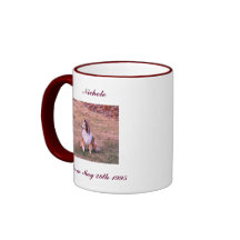 Nichole su mi mejor amigo taza de café