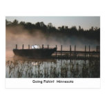 ¡niebla del barco del fishin, Fishin que va!  Minn Postal