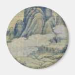 Niebla en montañas boscosas de Kao K'O-Kung (el me Iman De Frigorífico