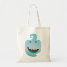niedliches Monster cute Leinentaschen