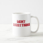 Niegue todo taza de café