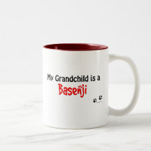 Nieto de Basenji Taza