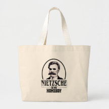 Nietzsche es mi Homeboy Bolsa Lienzo