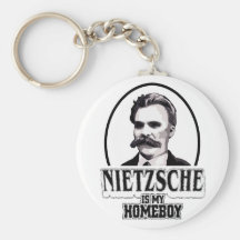 Nietzsche es mi Homeboy Llaveros Personalizados