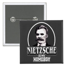 Nietzsche es mi Homeboy Pin