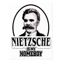 Nietzsche es mi Homeboy Tarjeta Postal