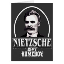 Nietzsche es mi Homeboy Tarjetas