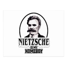 Nietzsche es mi Homeboy Tarjetas Postales
