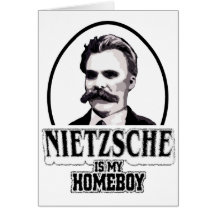 Nietzsche es mi Homeboy Tarjeton