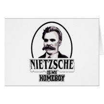 Nietzsche es mi Homeboy Tarjetón