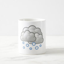 Nieve del tiempo taza de café