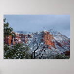 Nieve en Sedona Arizona 2812 Posters
