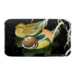 Nieve japonesa fresca de la charca del negro del p Case-Mate iPhone 3 carcasa