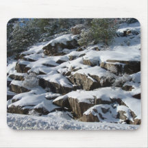 Nieve Mousepad combinado Tapete De Raton