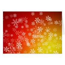 Nieve para el navidad felicitacion 