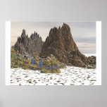 Nieve y montaña posters