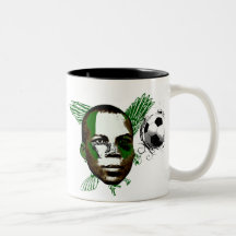 Nigeria Eagles Angola 2010 regalos de las fans Tazas De Café