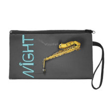 Night and saxophone
